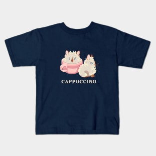 cappuccino bunnies Kids T-Shirt